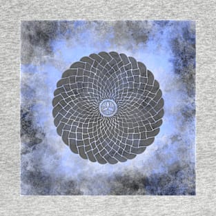 Grey Celtic Knot mandala T-Shirt